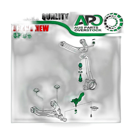 Front Upper Lower Ball Joints Suitable for Toyota LandCruiser Prado RZJ95R-0