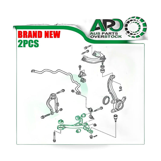 Front Lower Control Arms Pair LH RH Suitable for Honda Accord CM Euro CL-0