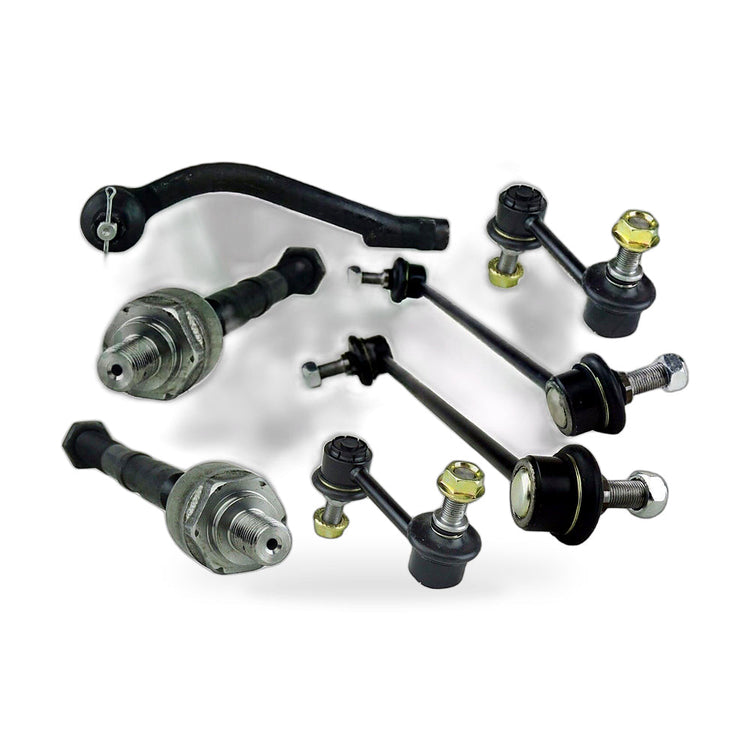 Tie Rod End Stabiliser Sway Bar Link Kit 8 Pieces Suitable for Hyundai Santa Fe-0