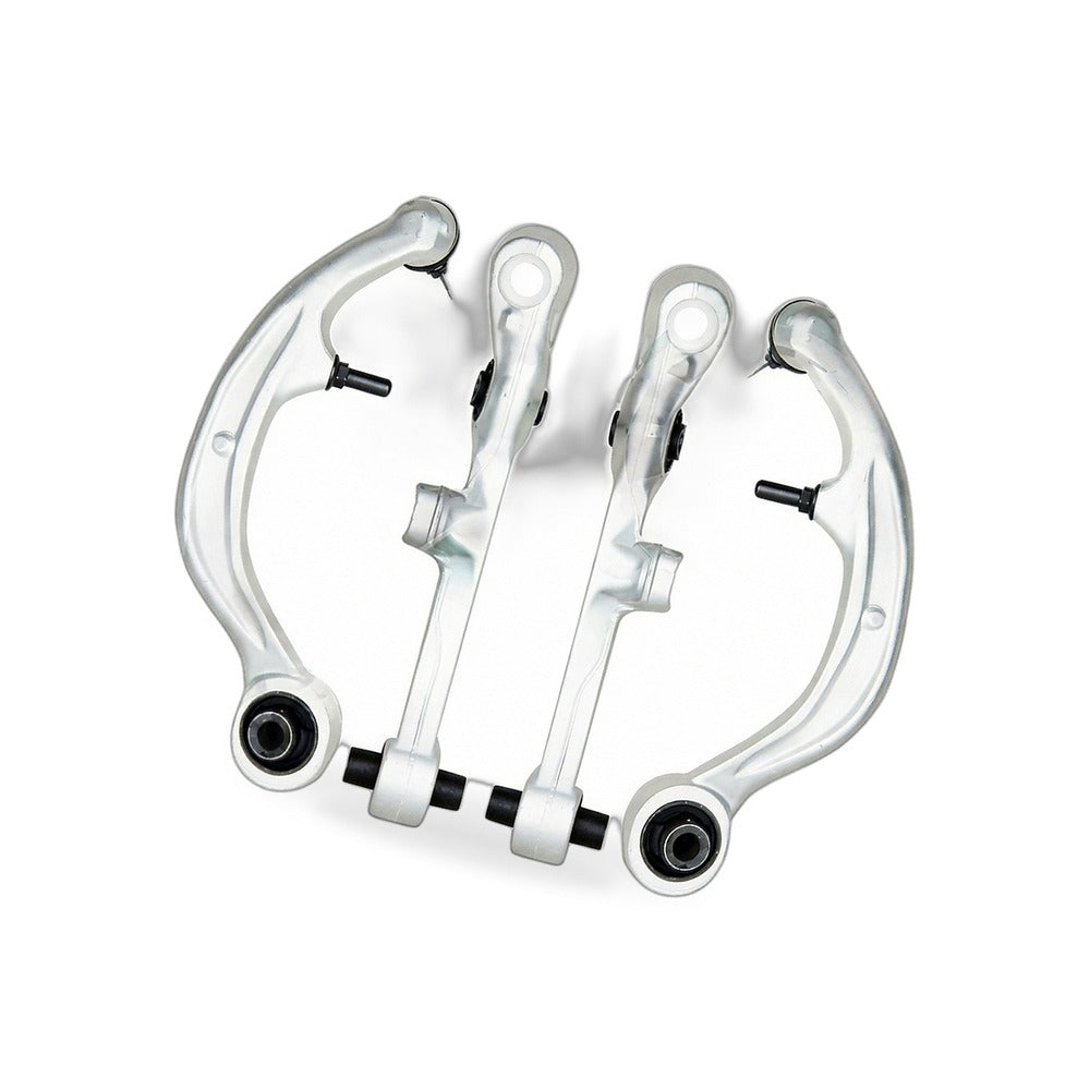 4 Pieces Front Lower Control Arms Suitable for Nissan 350Z Z33 2003-2009 3.5L-2