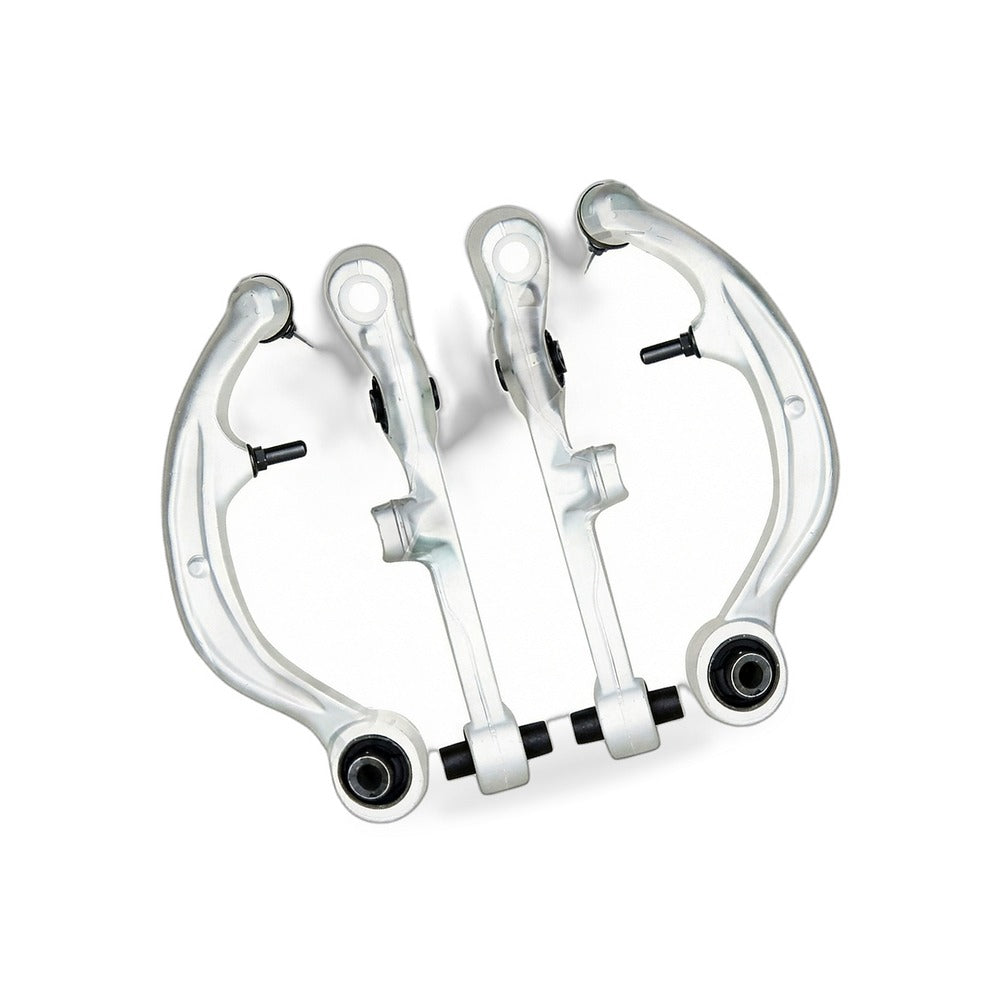 4 Pieces Front Lower Control Arms Suitable for Nissan 350Z Z33 2003-2009 3.5L-3