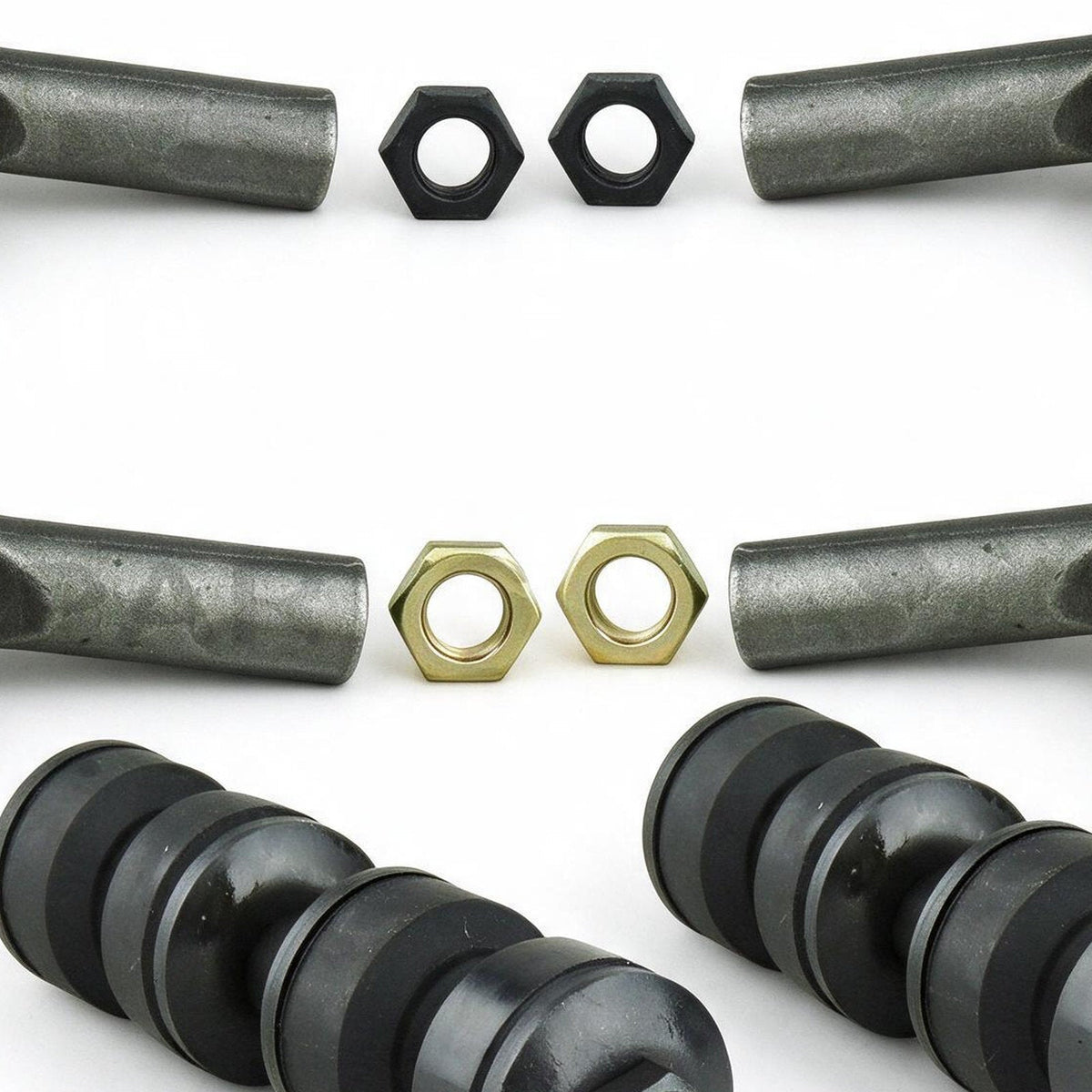 Tie Rod End Sway Bar Link Kit Suitable for Nissan Navara D22 4WD 1998-2004-4
