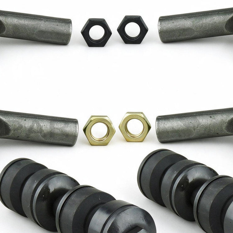 Tie Rod End Sway Bar Link Kit Suitable for Nissan Navara D22 4WD 1998-2004-4