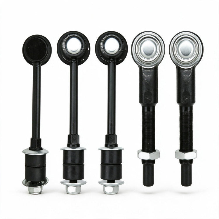 5PCS Tie Rod End Stabilizer Sway Bar Link Kit Suitable for Nissan Patrol GU Y61-0