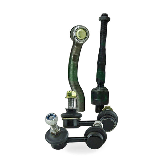 Inner Outer Tie Rod End Sway Bar Link Kit Suitable for Nissan Navara D40-0