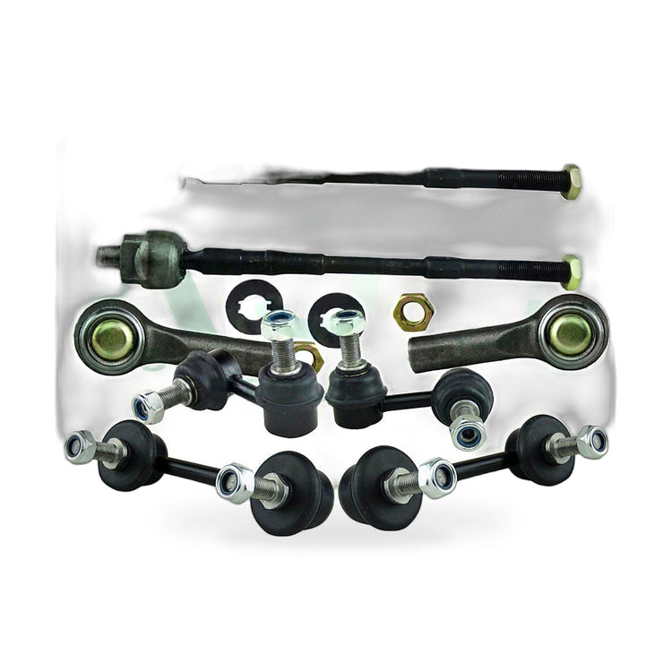 Inner Outer Tie Rod End Sway Bar Link Kit Suitable for Nissan X-Trail T30-0