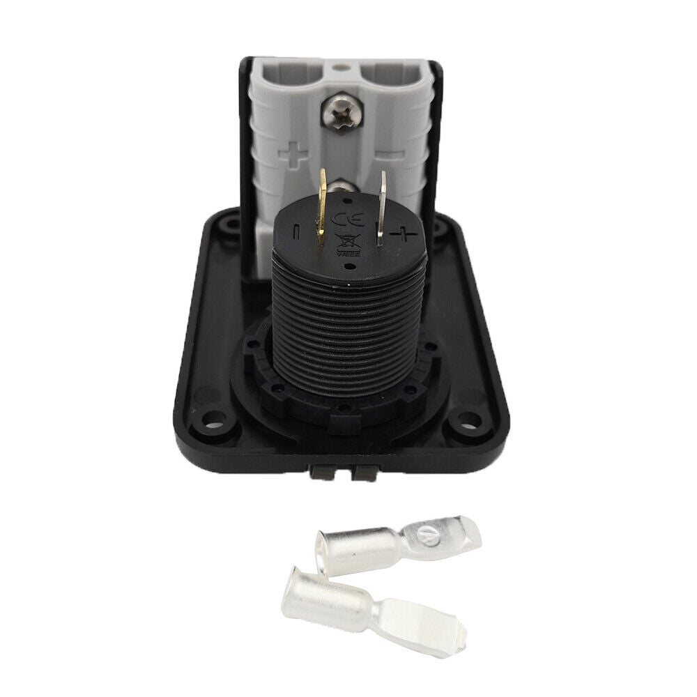 50A Dual USB Socket Flush Mount Recessed Plate Suitable For QC 3.0 / 3.1A Ports-3