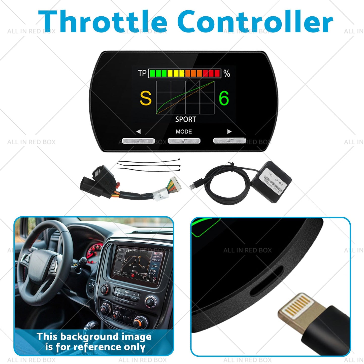 Electronic Throttle Controller Suitable for Mercedes CLK-Class 00-09 14 Modes-2