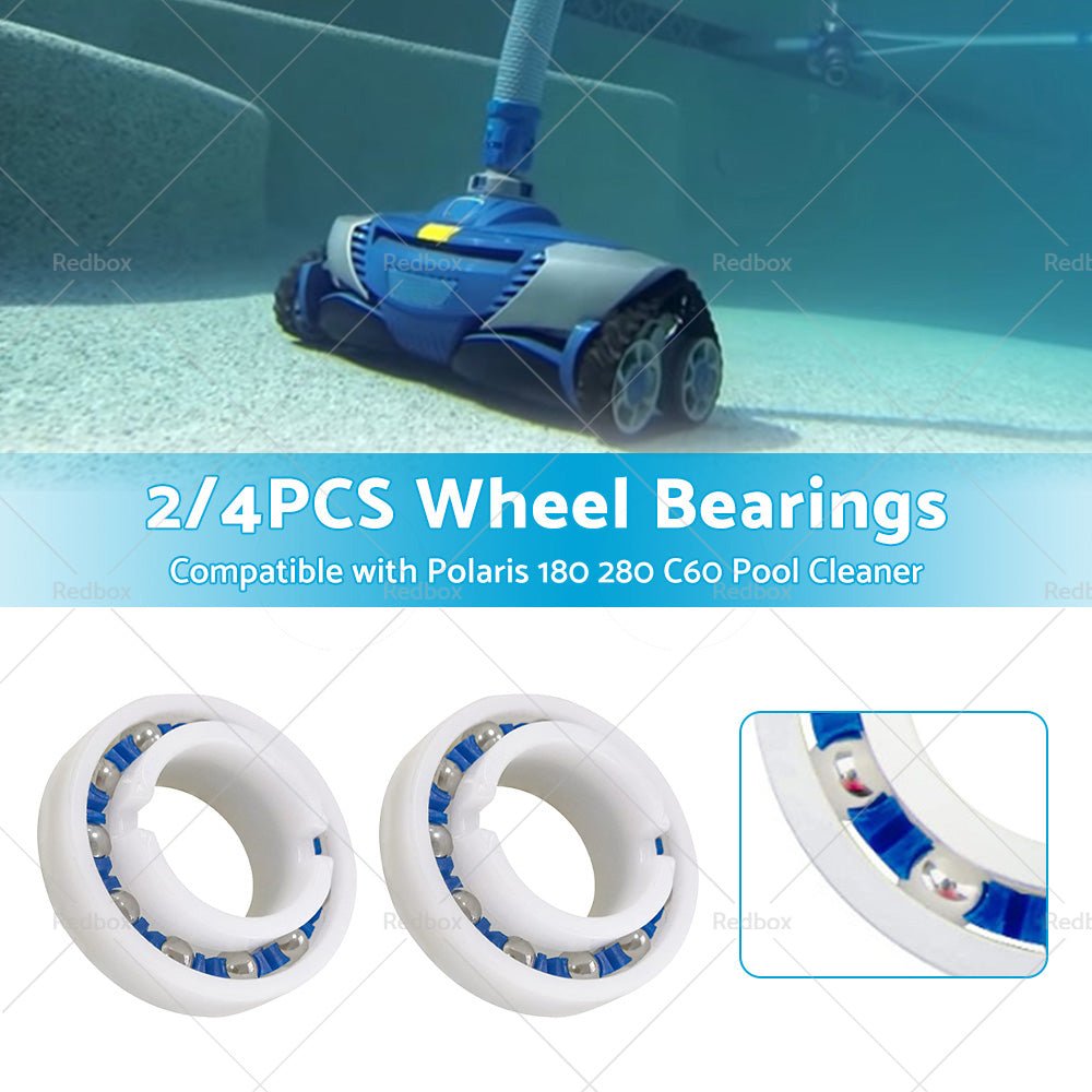 2/4PCS Wheel Bearing Suitable for Zodiac MX MX6 MX8 AX10 Baracuda Pool Cleaner - Frazy's Auto Parts