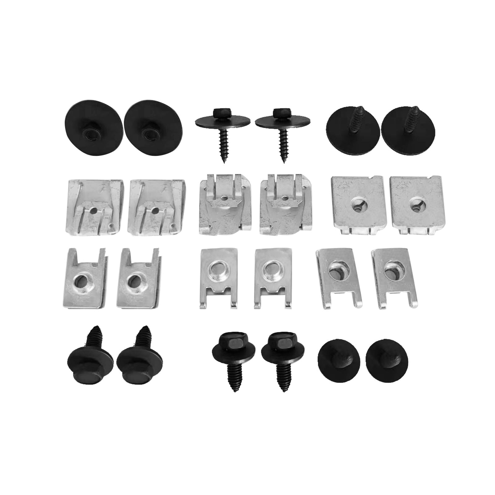 24x Engine Cover Undertray Fitting Clips Suitable For Mercedes C - Class W203 / S203 - Frazy's Auto Parts