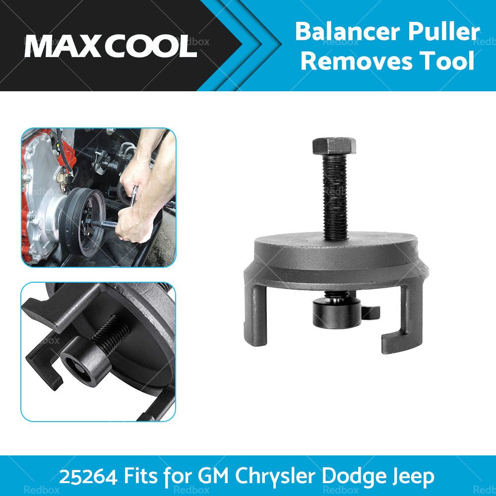 25264 Harmonic Balancer Puller Crank Pulley Puller Quickly Removes Tool For GM - Frazy's Auto Parts