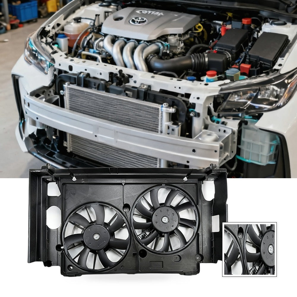 Radiator Fan Assembly Suitable for Toyota Corolla 2015-2018 Hybrid 1.8L-1