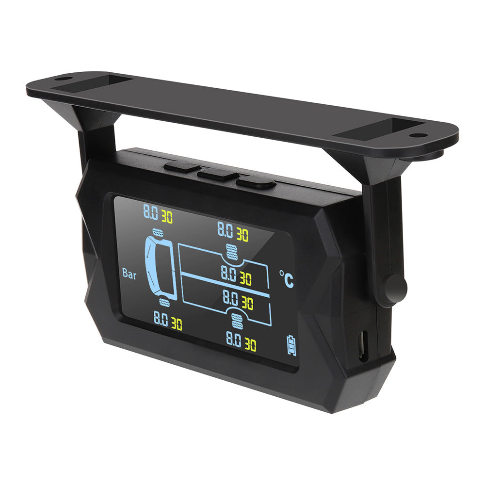 Tyre Pressure Monitoring System with 6 Wheel Sensors Suitable For Caravan, Truck, Trailer & Solar Vehicles-3