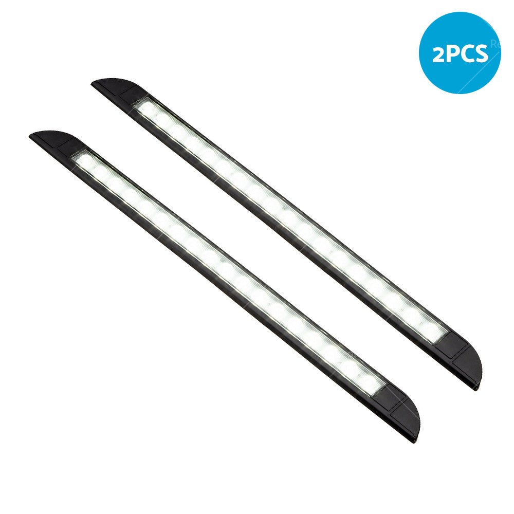 256mm 12V 9 LED Awning Light Touch Switch Strip Bar Caravan Camper Boat Marine - Frazy's Auto Parts