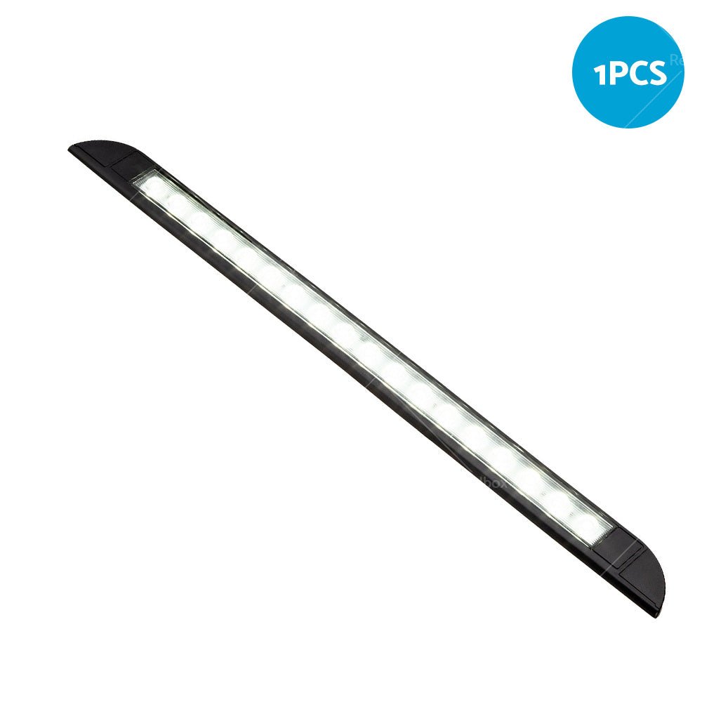 256mm 12V 9 LED Awning Light Touch Switch Strip Bar Caravan Camper Boat Marine - Frazy's Auto Parts