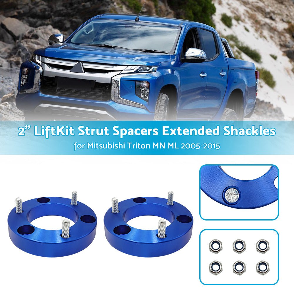 25mm Front Coil Spacer Kit Suitable For Mitsubishi Triton MN ML MQ 2005 - ON - Frazy's Auto Parts
