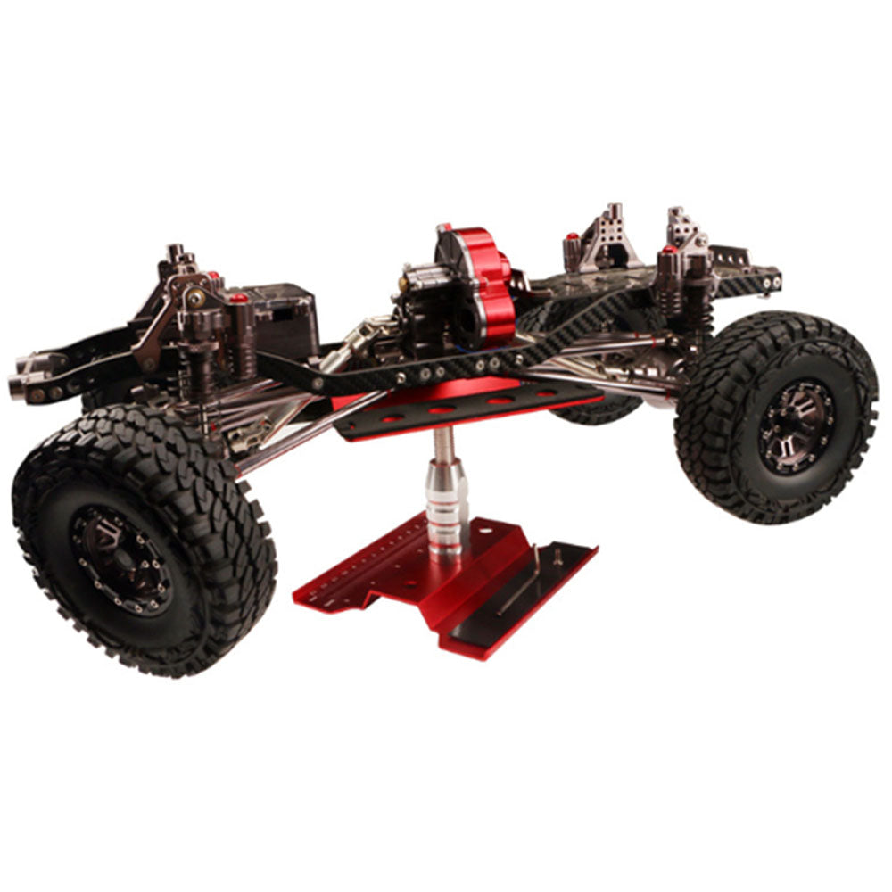 Alloy RC Car Stand Work Station Repair Platform 360 Rotation 1/10 1/8 Model Car-0