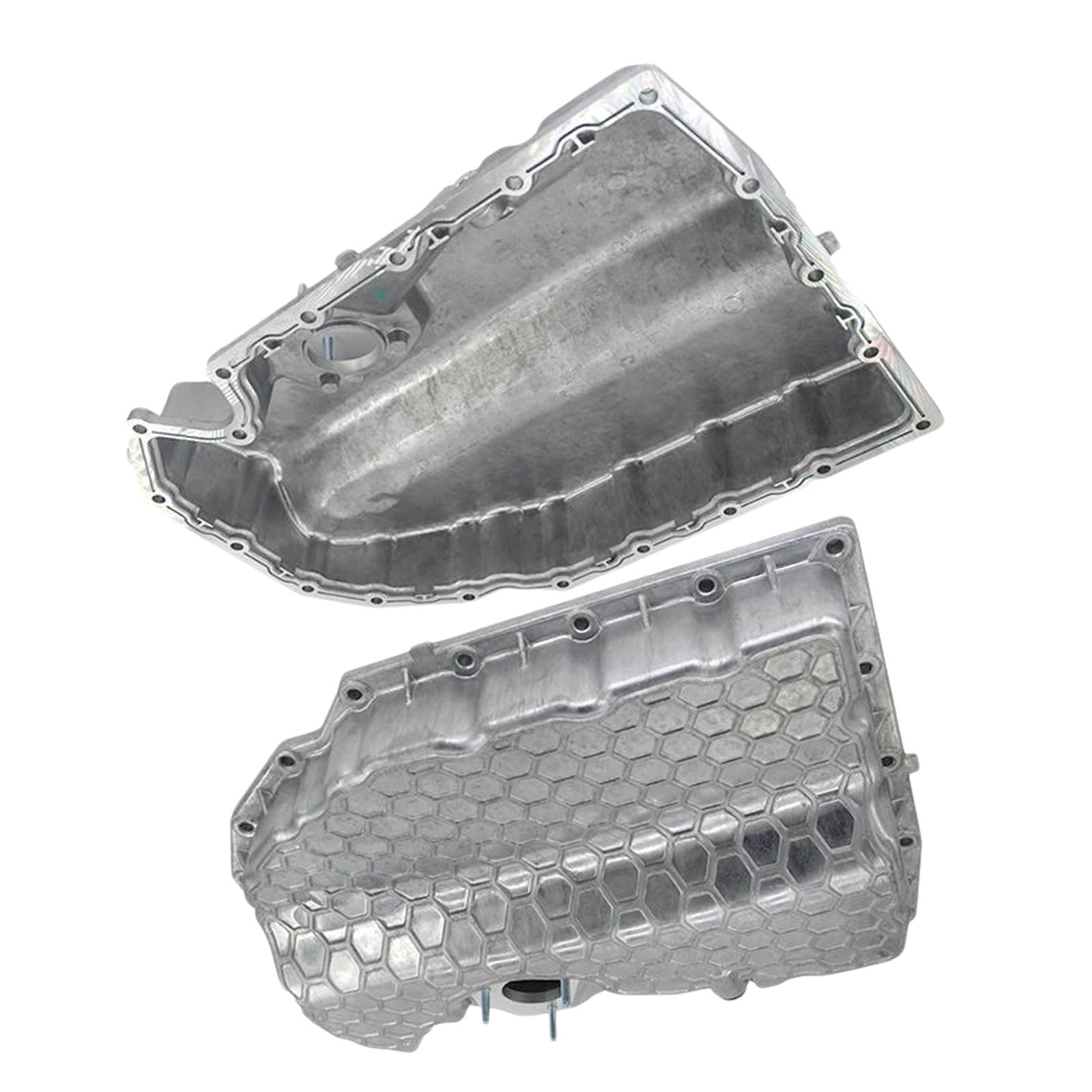 Aluminum Oil Sump Pan 06K103600D Suitable For Audi A3 / Volkswagen Golf Alltrack-4