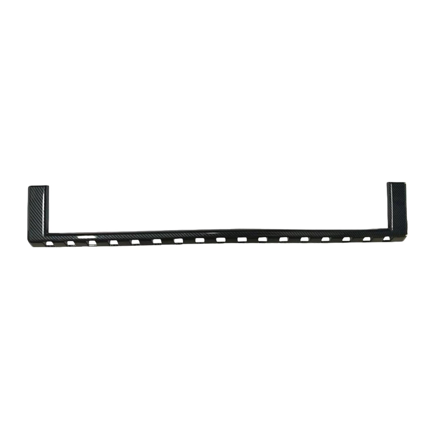 Carbon Fiber Front Center Grille Cover Trim Suitable For Toyota Prado LC250 2024+-2