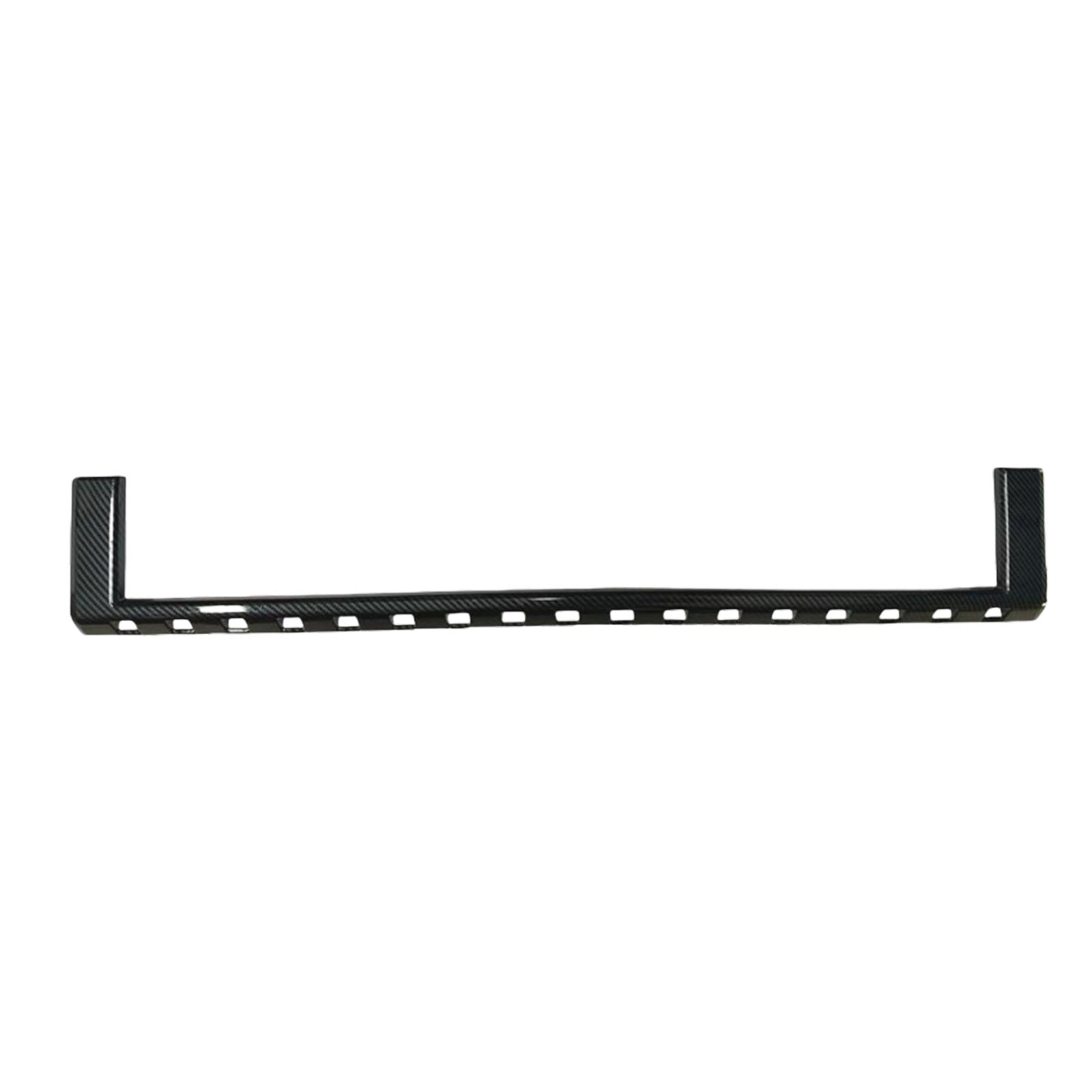 Carbon Fiber Front Center Grille Cover Trim Suitable For Toyota Prado LC250 2024+-2