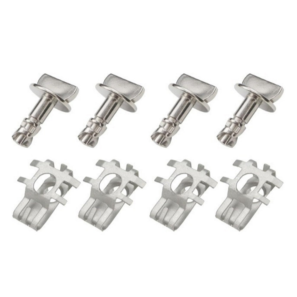 4x Engine Shield Cover Thumb Pins And Nuts Suitable For Ford F-150 Edge Explorer-0