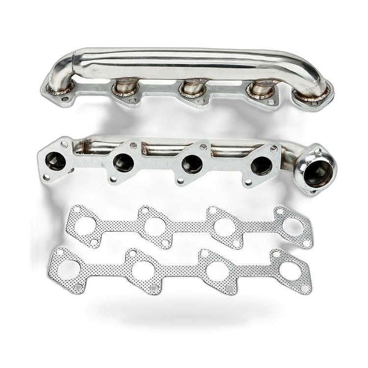 Exhaust Header Manifold Set Suitable for Ford F250 F350 6.0L Powerstroke-0