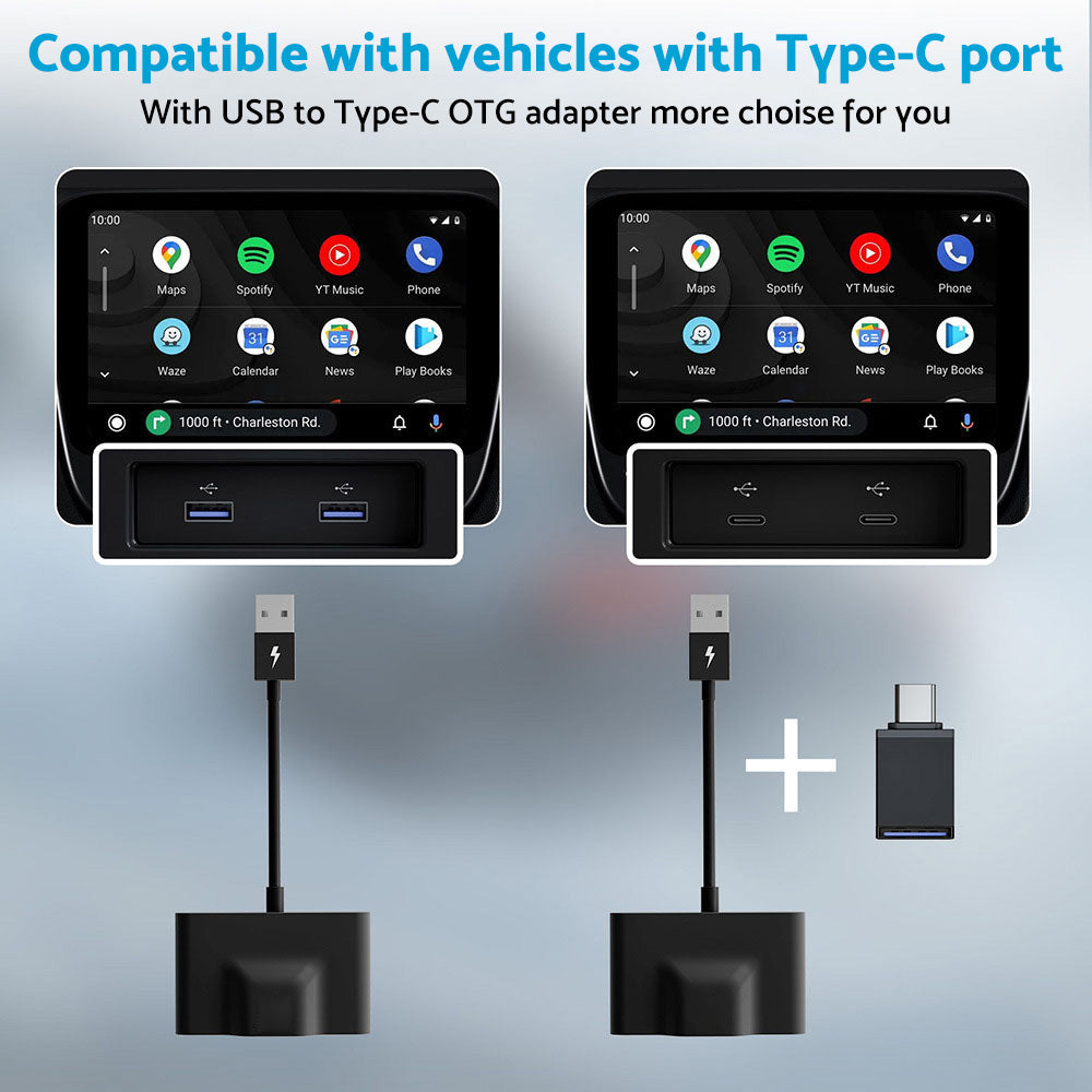 Wireless CarPlay Adapter Suitable For Android & Most Vehicles with CarPlay Auto-2