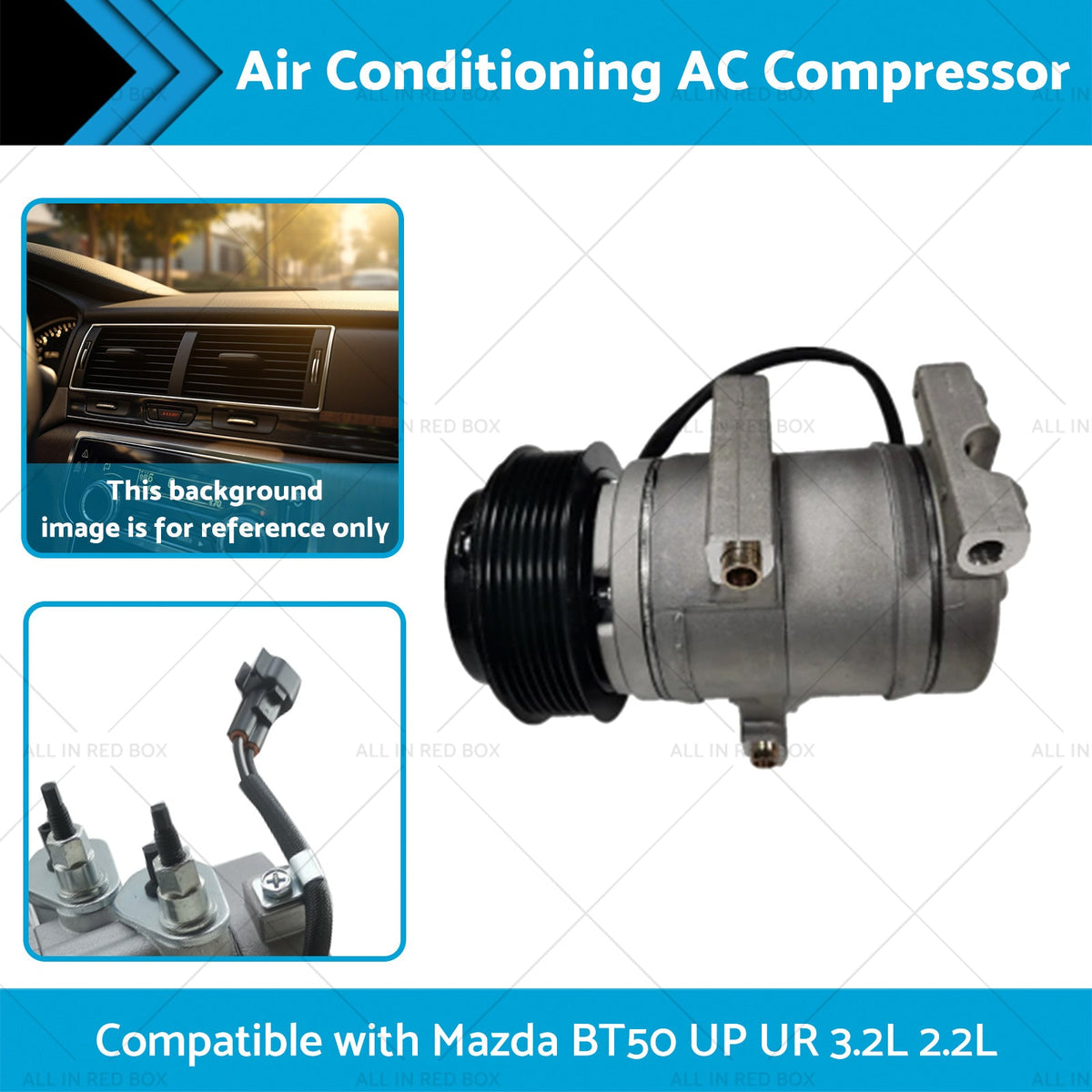 Air Conditioning AC Compressor Suitable for Mazda BT50 UP UR 3. 2L 2. 2L 11-19-1