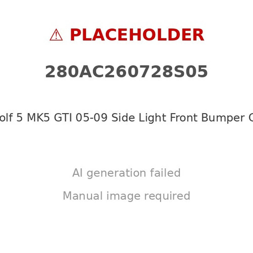Side Light Front Bumper Corner Turn Signal Suitable for VW Golf 5 MK5 GTI 05-09-3