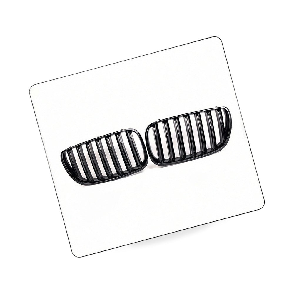 Gloss Black Front Grille Mesh Suitable for BMW X3 E83 2007-2010 51113420089-2
