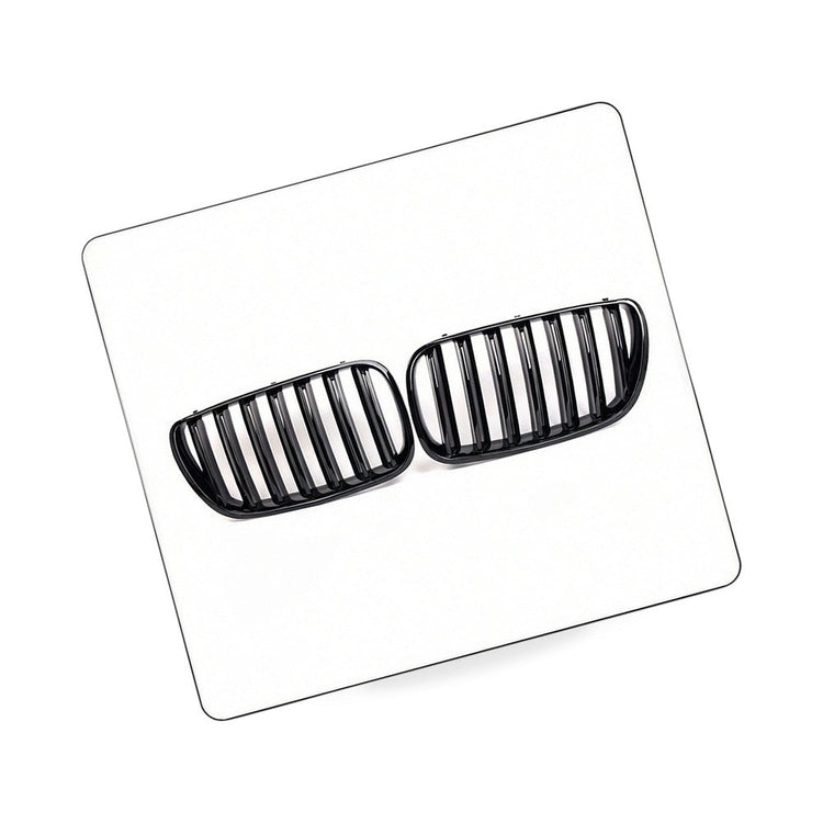 Gloss Black Front Grille Mesh Suitable for BMW X3 E83 2007-2010 51113420089-2