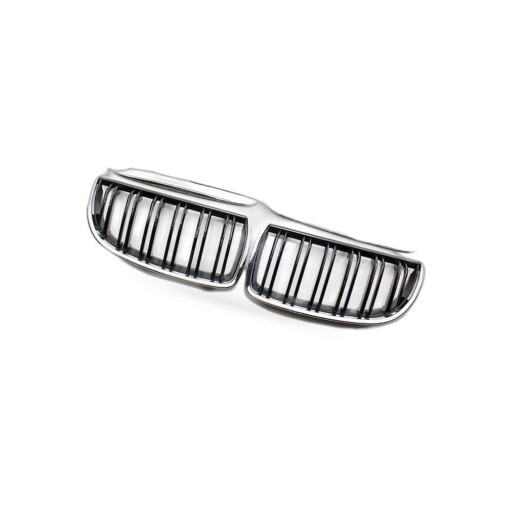 BMW 3 Series E90 E91 06-08 Modified Chrome Double Line Grille Double Bar Grille-1