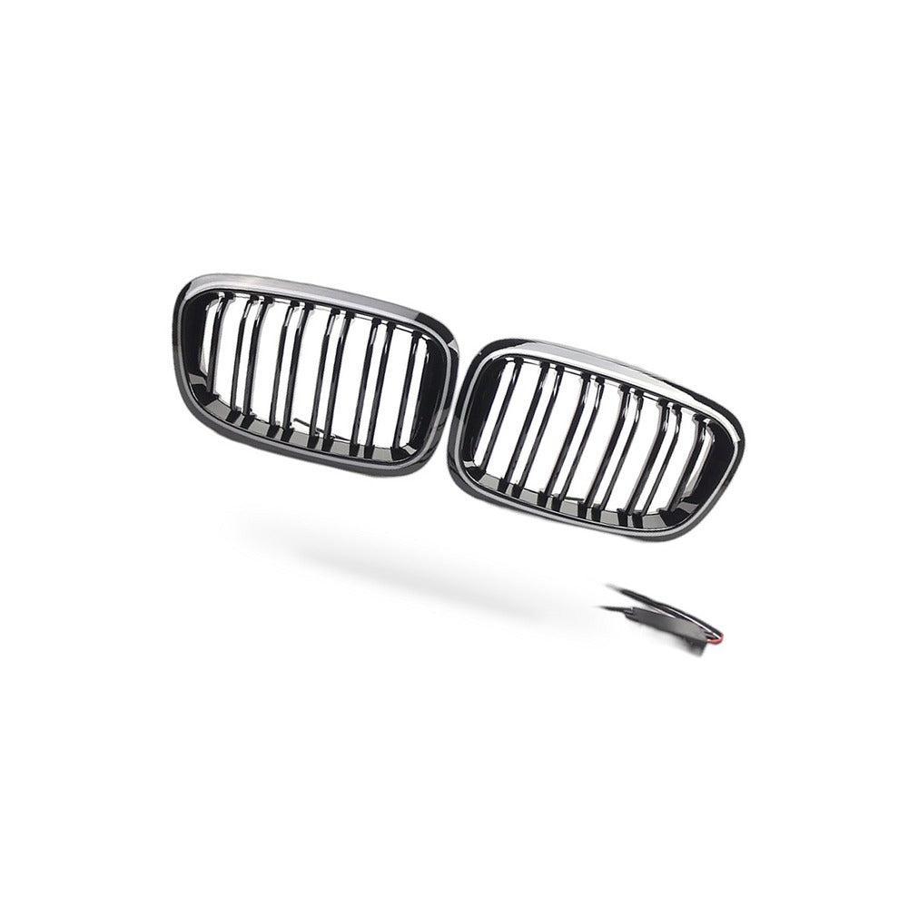 Modified Dual Line LED Halo Ring Grille Suitable for BMW 1 Series F20 2011-2014-1