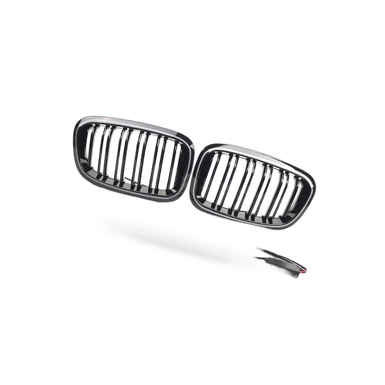 Modified Dual Line LED Halo Ring Grille Suitable for BMW 1 Series F20 2011-2014-1