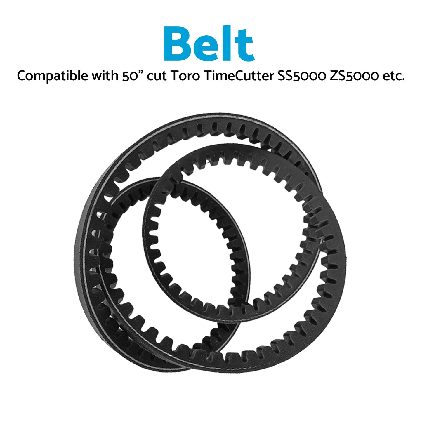 Suitable for Toro Pump Belt TimeCutter ZS5000, SS5000, SS5060 and MX5060 1193321-1