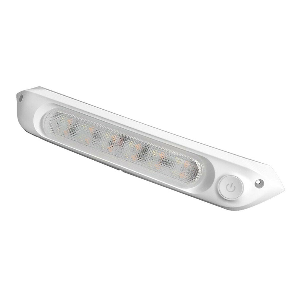 287MM DUAL LED BUG LIGHT 12/24V AWNING LIGHT AMBER/WHITE LIGHTS W/ SWITCH - Frazy's Auto Parts