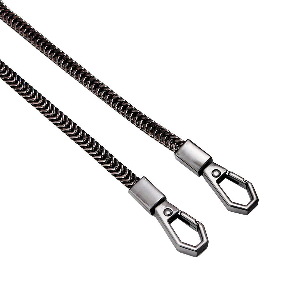 NEW Alloy Black Link Biker Trucker Punk Wallet Chain 16inch 40cm Long-2