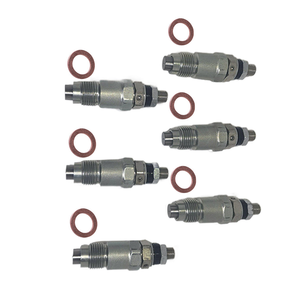 6x Diesel Fuel Injectors Suitable For Nissan Patrol GQ Y60 RD28 / RD28ETI Aftermarket Parts-2