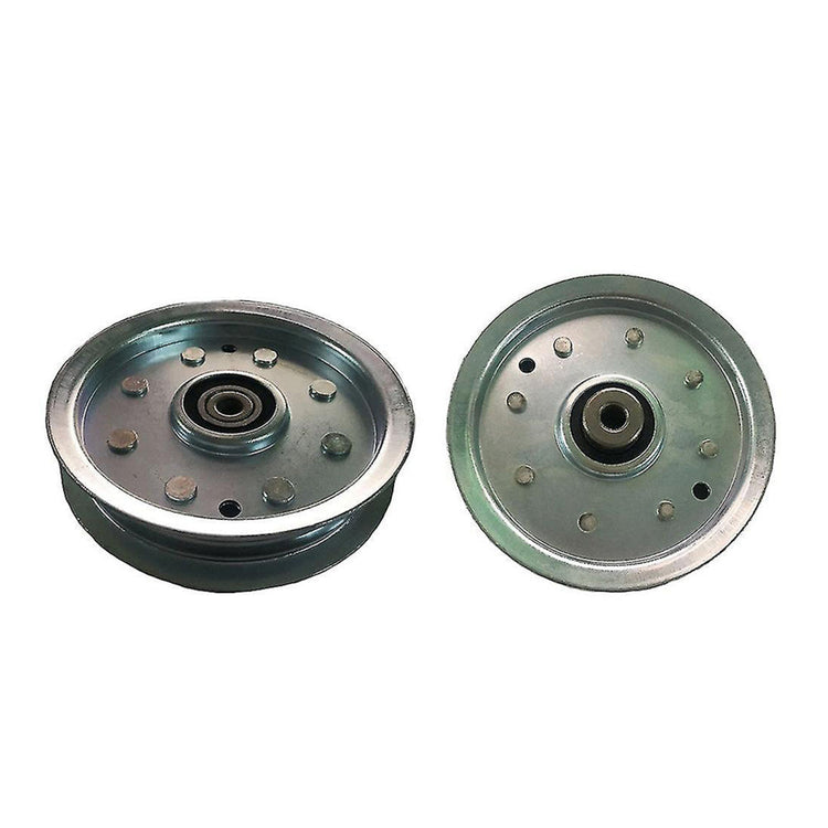 2x Flat Idler Pulley 753-08171 Suitable For Cub Cadet & MTD Ride-On Mowers 756-04129-3