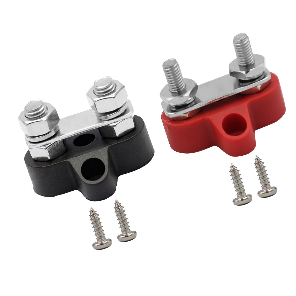 Bus Bar Power Terminal Blocks Suitable For M6 Negative & M8 Positive Power Distribution Studs-1