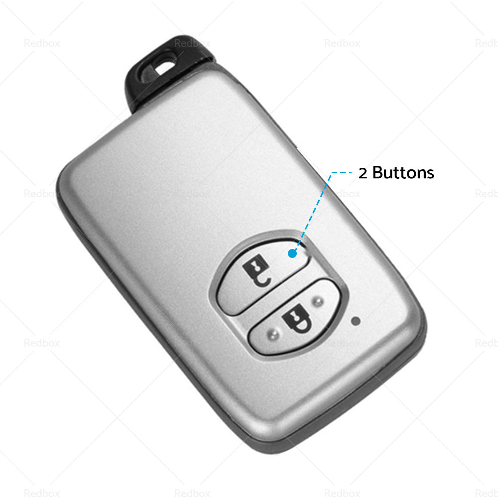 2B Replacement Smart Car Key Remote Shell Suitable For Toyota Landcruiser Prado - Frazy's Auto Parts