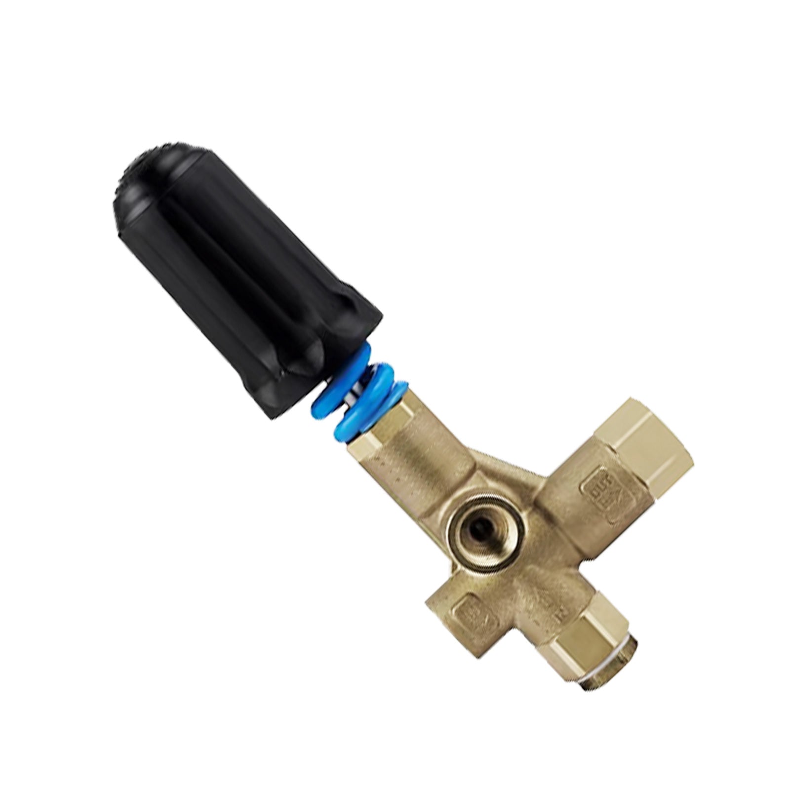 1x Pressure Washer Unloader Valve 40LPM 4050PSI 3/8 inch Ends 90 Degree-0