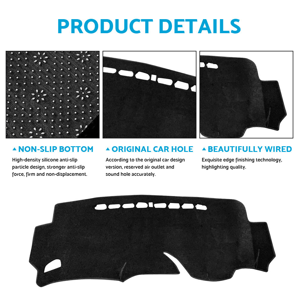 Non-Slip Dashboard Cover Mat Suitable For Toyota Alphard H20W 2008-2014-3