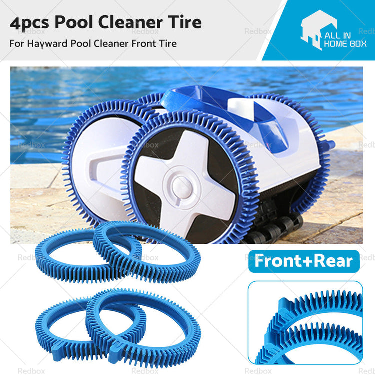 4pcs Front Tire  Standard Back Tyres For Pool Cleaner or Hayward Aquanaught-0