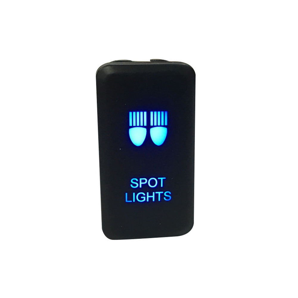 Spot Lights Blue LED Push Switch Suitable For Landcruiser Prado Hilux 4Runner-2