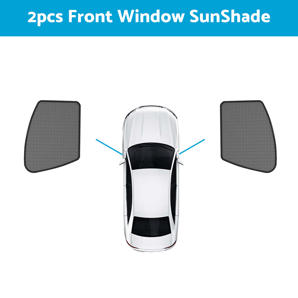 Magnetic Rear and Side Window Sun Shade Mesh Suitable For Toyota RAV4 2019-2023-2