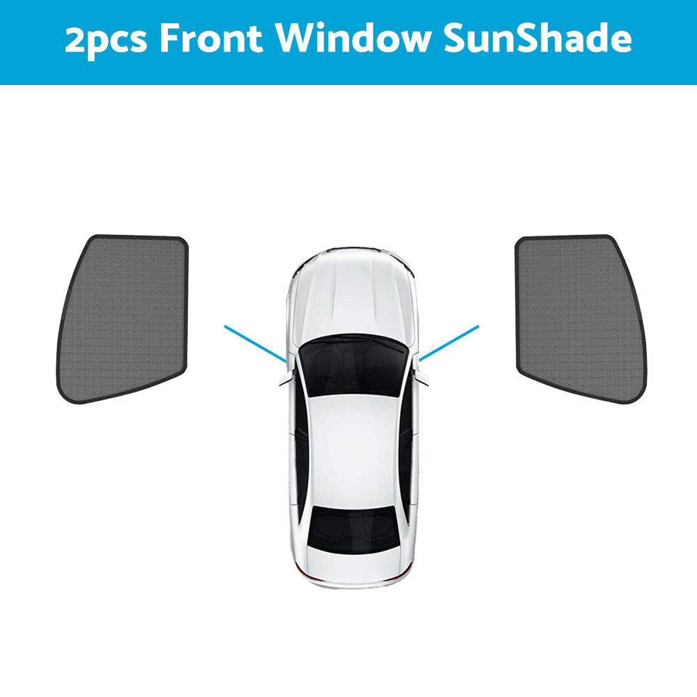 Magnetic Rear and Side Window Sun Shade Mesh Suitable For Toyota RAV4 2019-2023-2