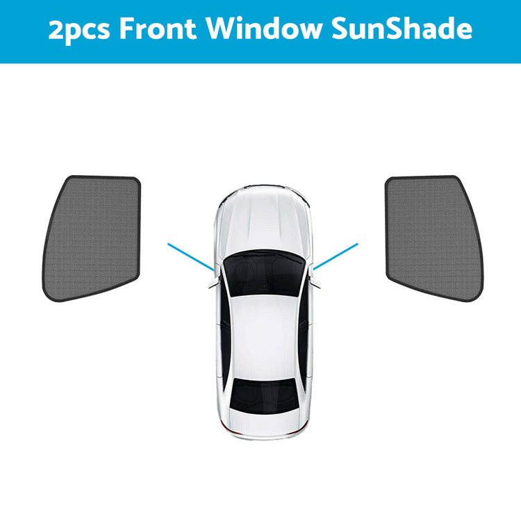 Magnetic Rear and Side Window Sun Shade Mesh Suitable For Toyota RAV4 2019-2023-2