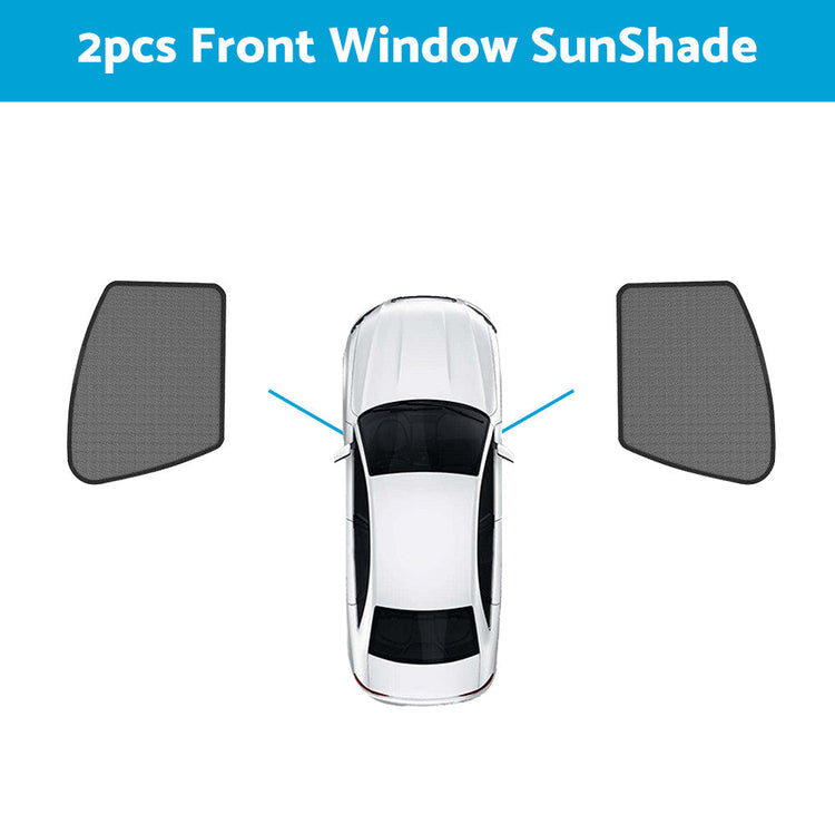 Magnetic Rear and Side Window Sun Shade Mesh Suitable For Toyota RAV4 2019-2023-6