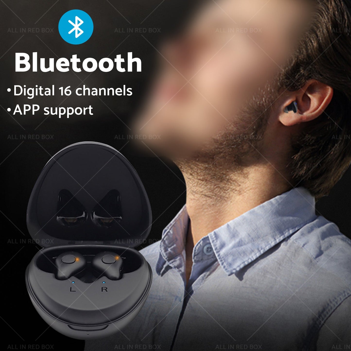 Digital Hearing Aids Severe Hearing Loss Rechargeable Bluetooth Sound Amplifiers-2
